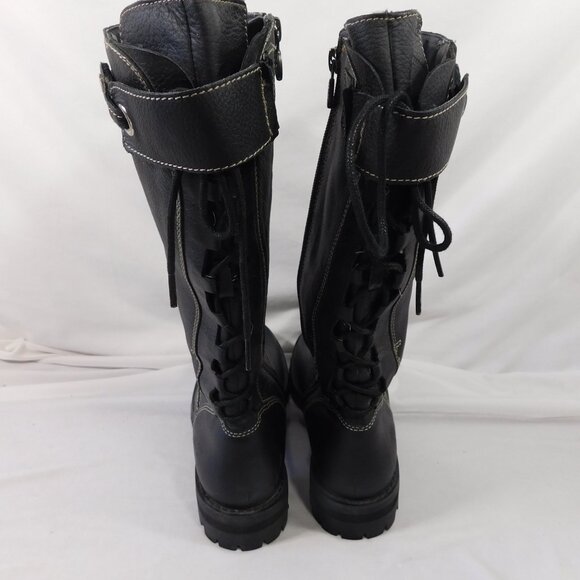 Ladies Harley Davidson Leather Boots - Picture 4 of 6